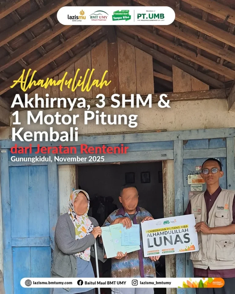 ALHAMDULILLAH! TERBEBAS DARI JERATAN RENTENIR