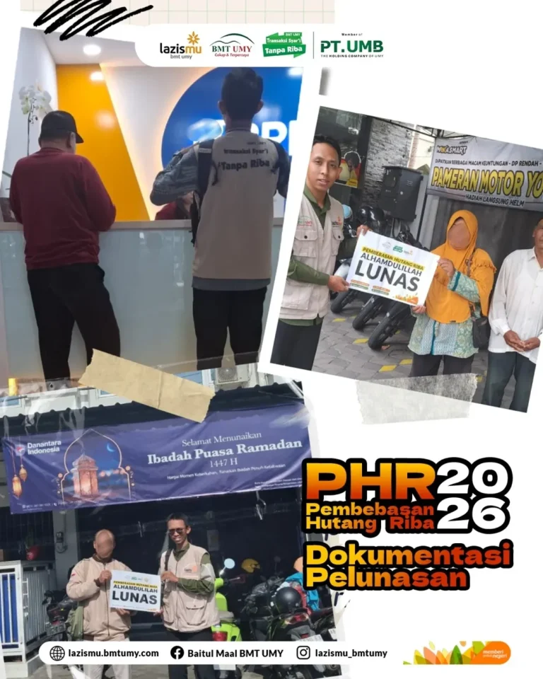 Alhamdulillah Lunas! Dokumentasi Pelunasan Program Pembebasan Hutang Riba (PHR) 2026 Lazismu BMT UMY